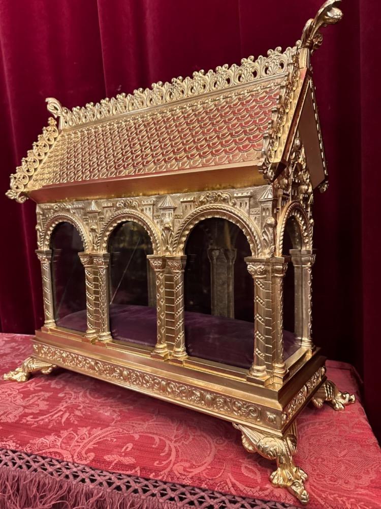 1 Romanesque - Style Large Reliquary