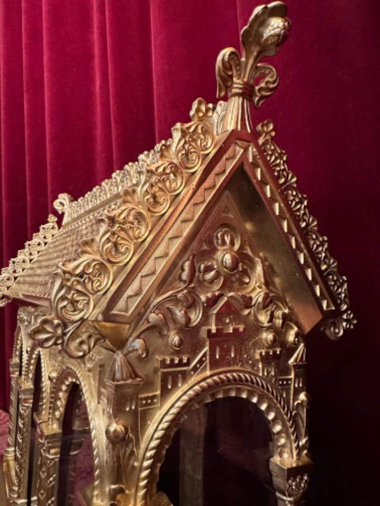 1 Romanesque - Style Large Reliquary