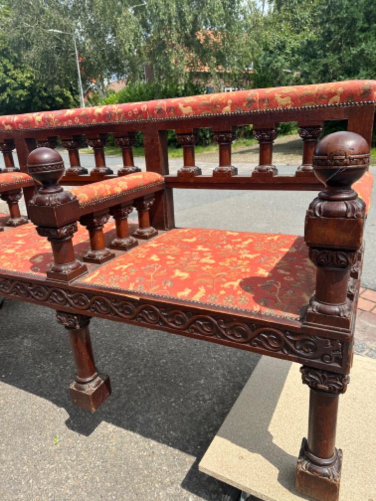 1 Romanesque - Style Very Rare Bench