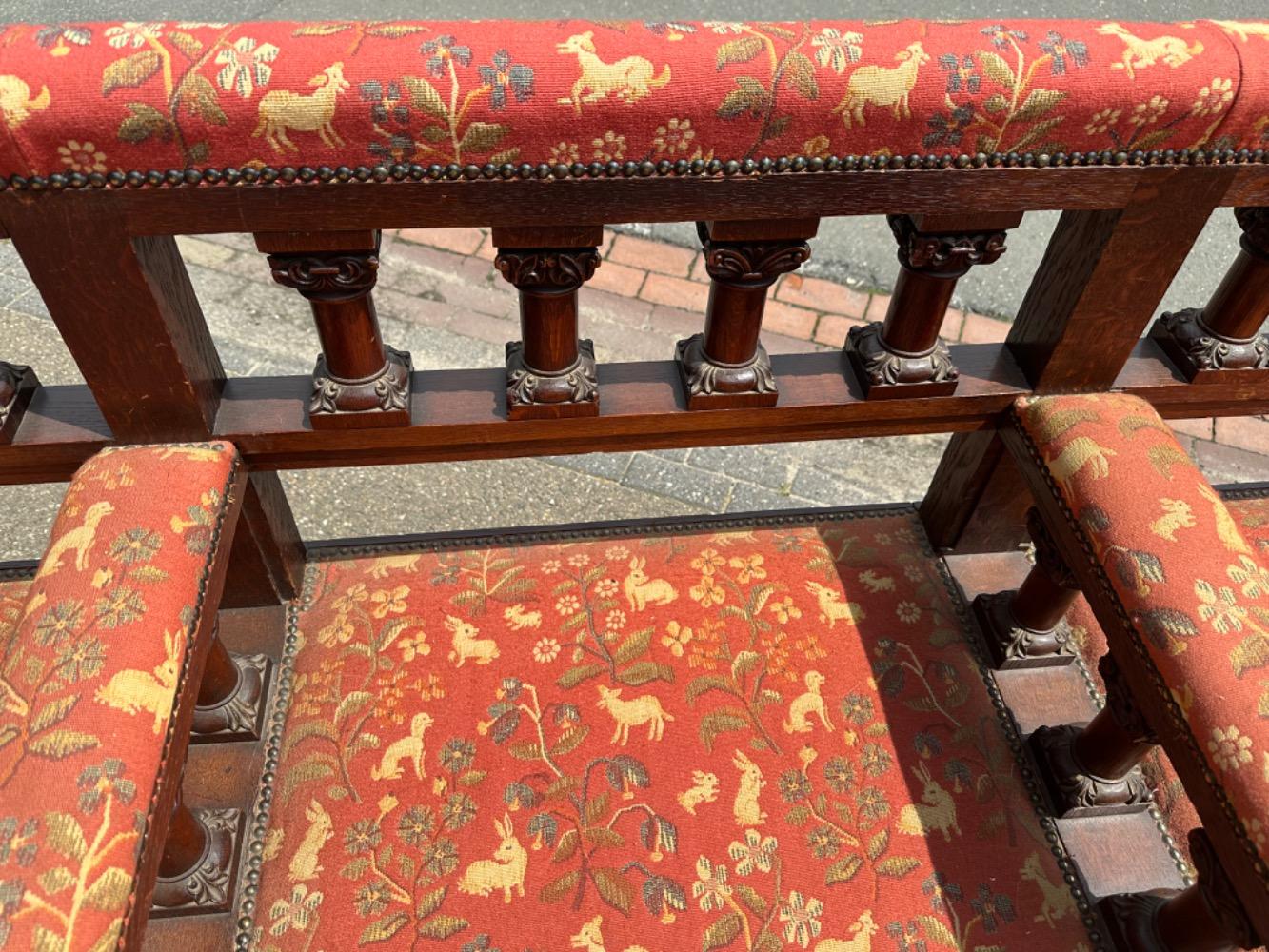 1 Romanesque - Style Very Rare Bench