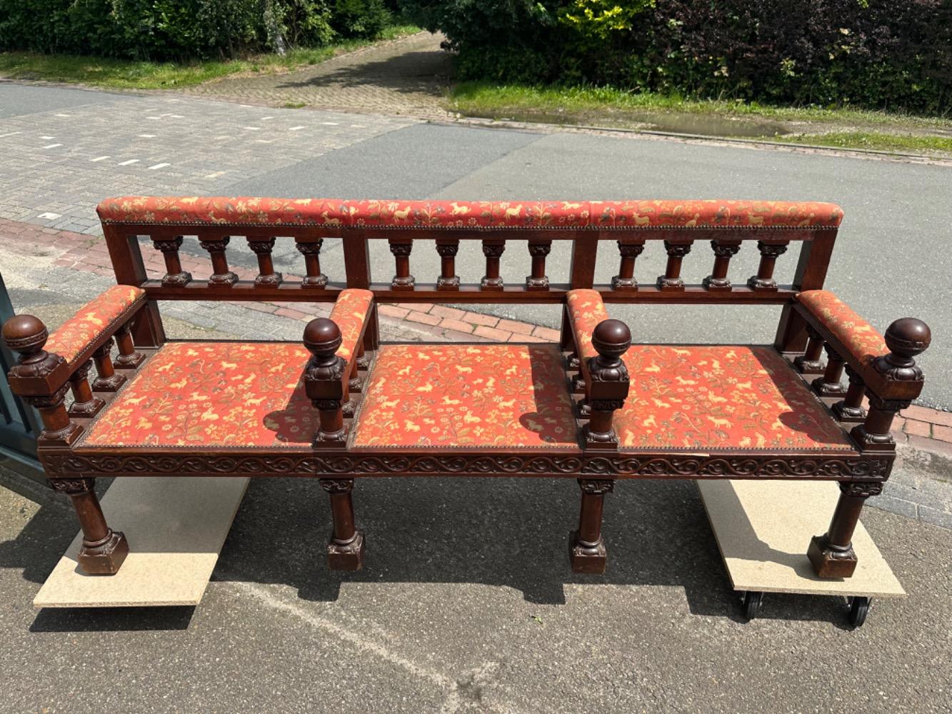 1 Romanesque - Style Very Rare Bench