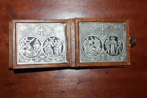 Small Series Stations Of The Cross To Travel France 19th century