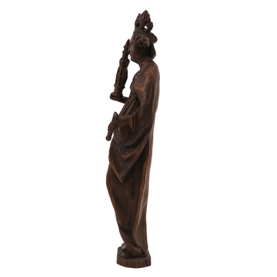 St. Barbara Statue  en Hand - Carved Wood , Belgium  18 th century
