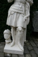 St Jeanne D Arc Statue en CAST IRON, France 19th century