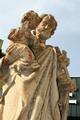 St Joseph Statue en CAST IRON, France 19th century