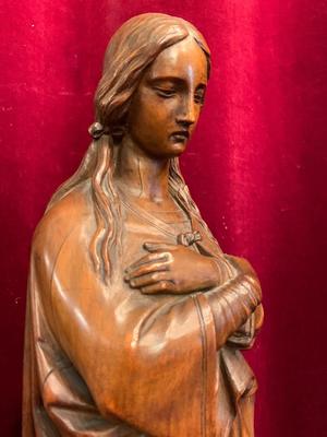 St. Mary Statue  en Wood, Southern Germany 20th century