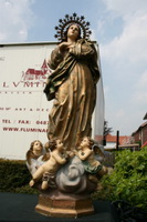 St Mary Statue en CARTONNIERE, spain 19th century