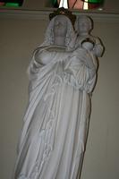 St. Mary Statue en Sandstone, Dutch 19 th century