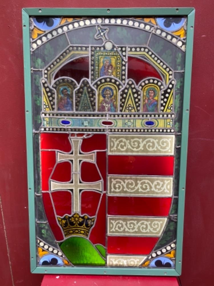 1  Stained Glass Window