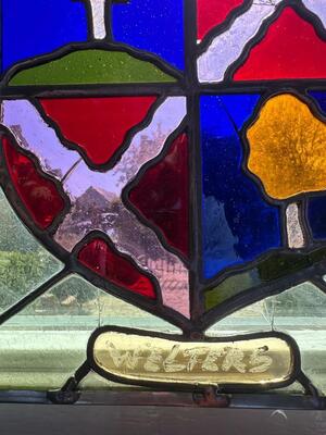 1  Stained Glass Window