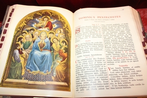1  Unique Missale Romanum Double - Sided Covered With Solid Silver Applications