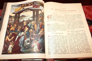 1  Unique Missale Romanum Double - Sided Covered With Solid Silver Applications