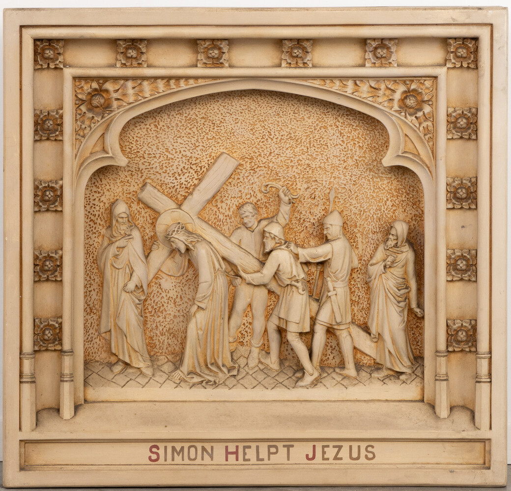 14 Gothic - Style Stations Of The Cross.