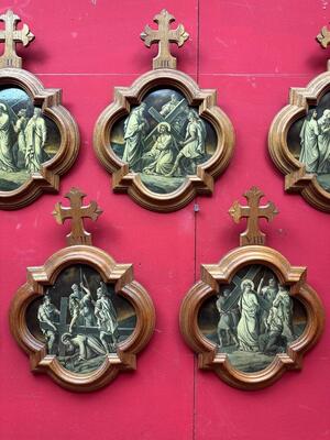 14 Gothic - Style Stations Of The Cross