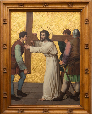 14 Gothic - Style Stations Of The Cross.