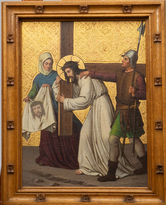 14 Gothic - Style Stations Of The Cross.