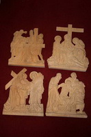 Stations Of The Cross  en wood , Germany 20 th century