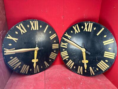 Clock Faces Church Tower en Iron, 19 th century