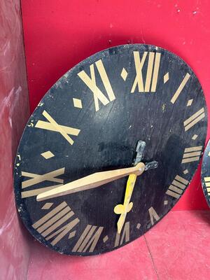 Clock Faces Church Tower en Iron, 19 th century
