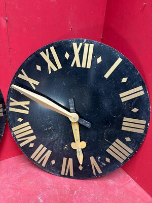 Clock Faces Church Tower en Iron, 19 th century