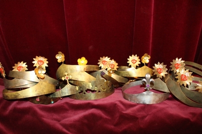 Crowns Adjustable en Brass / Gilt, Belgium 19th & 20th Century