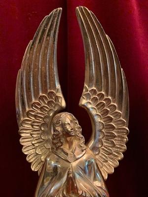 Angels style Gothic - style en Bronze / Gilt, France 19th century ( anno 1890 )