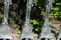 Altar - Set Matching Candle Sticks  style Gothic - style en Brass / Bronze / Silvered - Plated, France 19th century