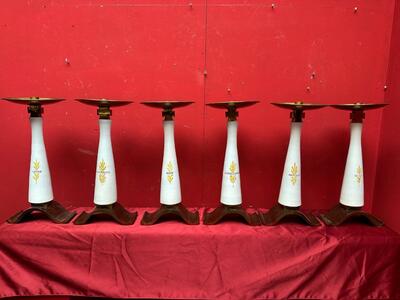 6  Matching Candle Holders