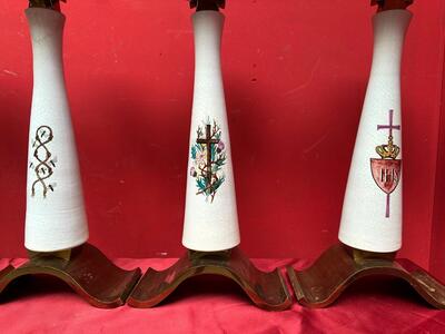 6  Matching Candle Holders