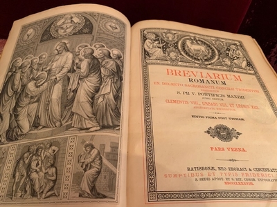 Missale Romanum & Breviarium Romanum en Paper, Belgium  19 th & 20 th Century
