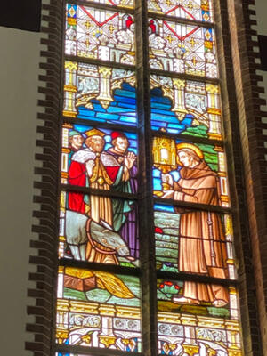 Stained Glass Windows Expected ! style Gothic - style Netherlands  19 th century ( Anno 1899 )