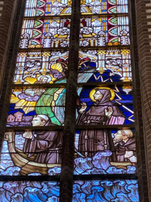 Stained Glass Windows Expected ! style Gothic - style Netherlands  19 th century ( Anno 1899 )