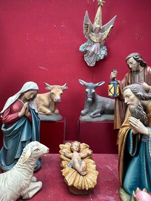 Nativity Set By : Demetz Ortisei Italy