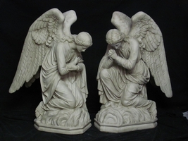 Angels en plaster, France 19th century