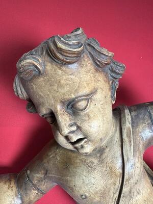 Angels  en Wood, 18 th century ( Anno 1760 )