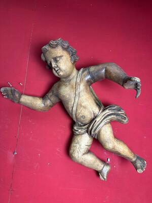 Angels  en Wood, 18 th century ( Anno 1760 )