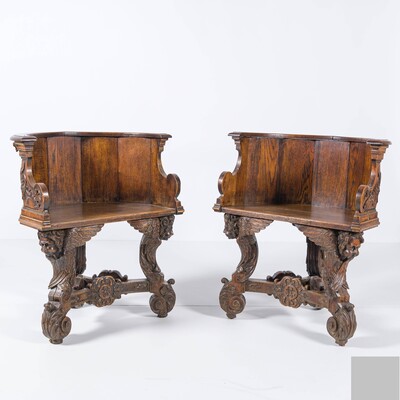 Chairs Expected ! style Baroque - Style en Wood,