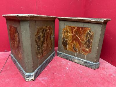 Pair Baroque - Style Matching Stands