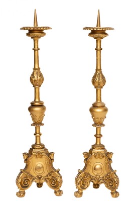 Pair   Candle Holders Expected !