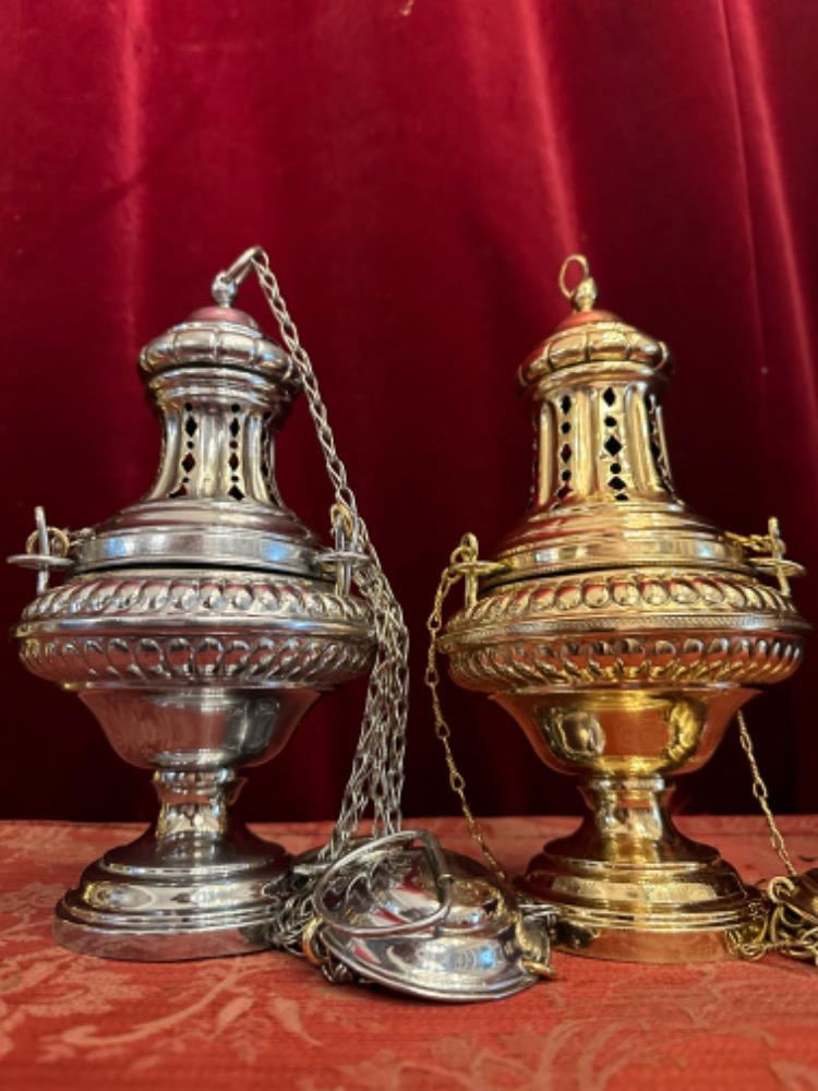 Pair  Censers