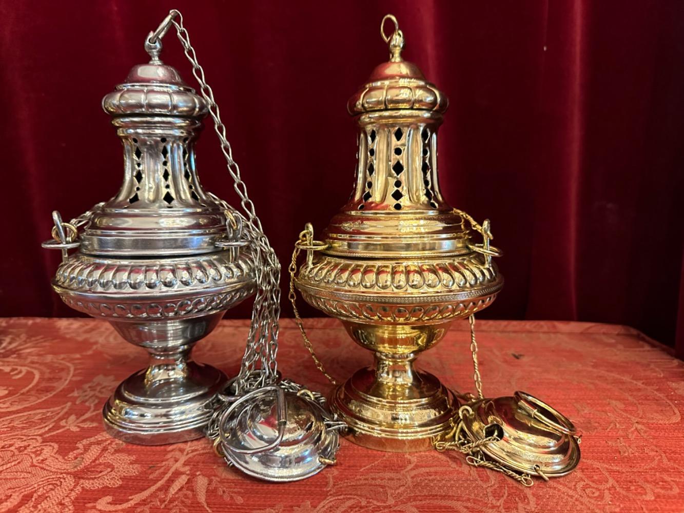 Pair  Censers