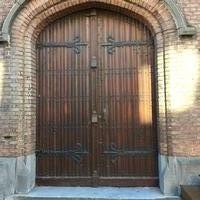 Exceptional Church Doors.  en Oak wood, Belgium 19th century / 1905