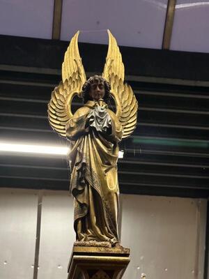 Angels style Gothic - style en Wood , Netherlands  19th century ( anno 1870 )