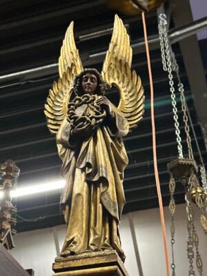 Angels style Gothic - style en Wood , Netherlands  19th century ( anno 1870 )