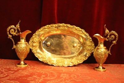 Cruets style Baroque en full silver, France 18 th century