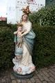 St. Mary With Child  en Plaster polychrome, France 19 th century