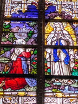 Stained Glass Windows Expected !! Netherlands  19 th century ( Anno 1855 )